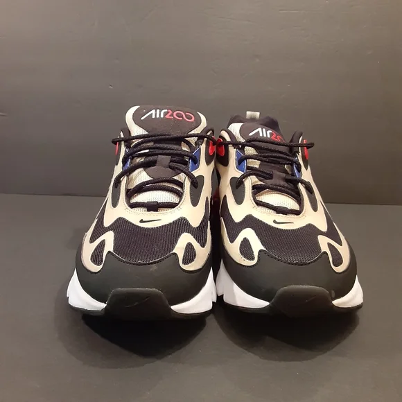 - NIKE AIR MAX 200 2019 TEAM GOLD UNIVERSITY RED BLACK AQ2568-700 MENS SIZ… - Picture 3 of 15